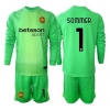Maglie da calcio Inter Milan Yann Sommer #1 Portiere Terza Maglia Bambino 2025-26 Manica Lunga + Pantaloni corti)